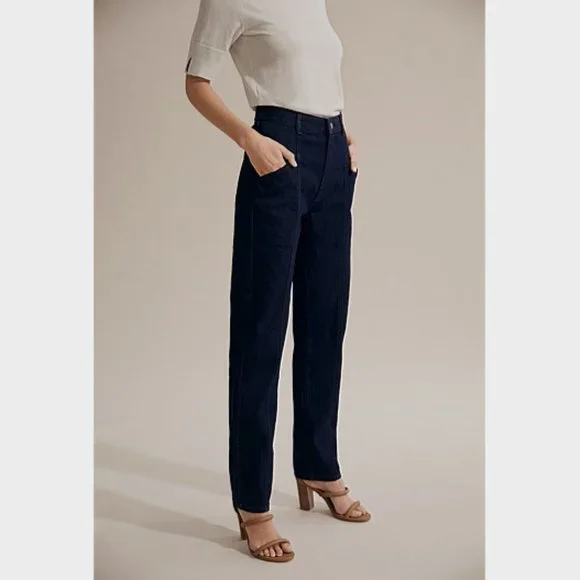 SOLD Country Road Blue Denim Straight Leg Jeans Size 4 - Picture 9 of 9